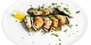 Moules marinieres et fondue de poireaux