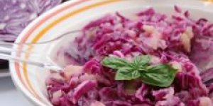 Salade de chou rouge 