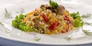 Risotto aux herbes et au citron