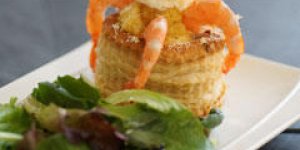 Bouchees aux fruits de mer
