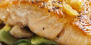 Paves de saumon aux herbes