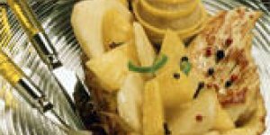 Blancs de poulet a l-ananas