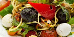 Salade de pates au pesto