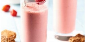 Milshake de saison et sa barre gourmande