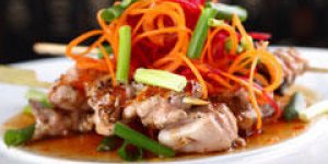 Filet de colin a l-asiatique