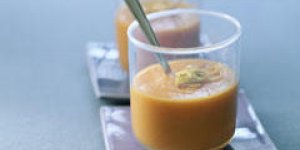 Potage de lentilles corail et coriandre