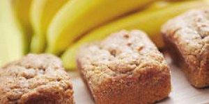 Cake a la banane et aux noisettes