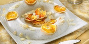 Carpaccio d-orange aux amandes