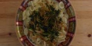 Orecchiette aux fanes de radis