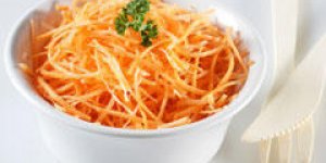 Carottes rapees a l’orange