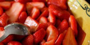 Salade de fruits rouges aux epices