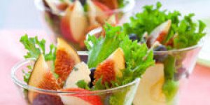 Salade de figues et batavia