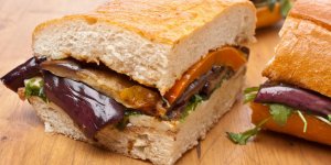 Ciabattas a l’aubergine