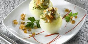 Oignons farcis a la Vache qui rit