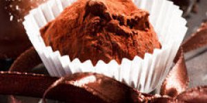 Truffes au chocolat et a la creme de marrons