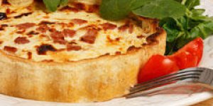 Quiche lorraine sans gluten