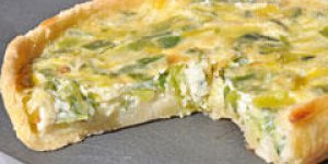 Tarte aux poireaux