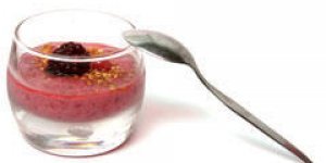 Mousse allegee aux framboises 