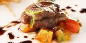 Emince de magret de canard au vinaigre de figues