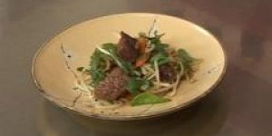 Wok de boeuf a la citronnelle