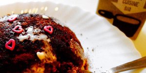Bowl cake pomme chocolat