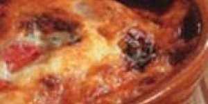Clafoutis de tomates cerises