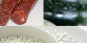 Risotto aux courgettes et au chorizo