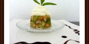 Transparence de mangue, crevette, avocat