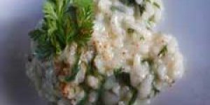 Risotto de citron au gorgonzola