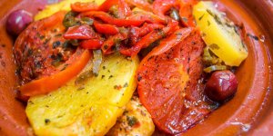 Tajine de legumes vegetarienne