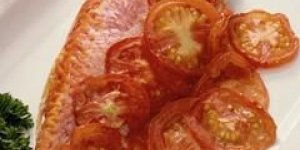 Filet de sole en nid de tomate