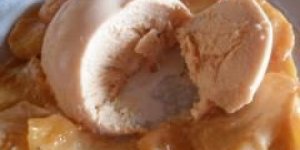 Domes de mousse mascarpone aux Werther-s Original et ses pommes fondantes 