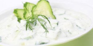 Salade de concombres au yaourt