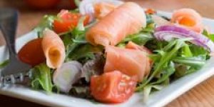 Salade de saumon en vinaigrette